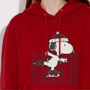 Coach X Peanuts Hooded Unisex Sweatshirt NWOT